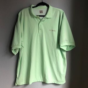 Columbia PFG Sports Golf Shirt Omnishade size L